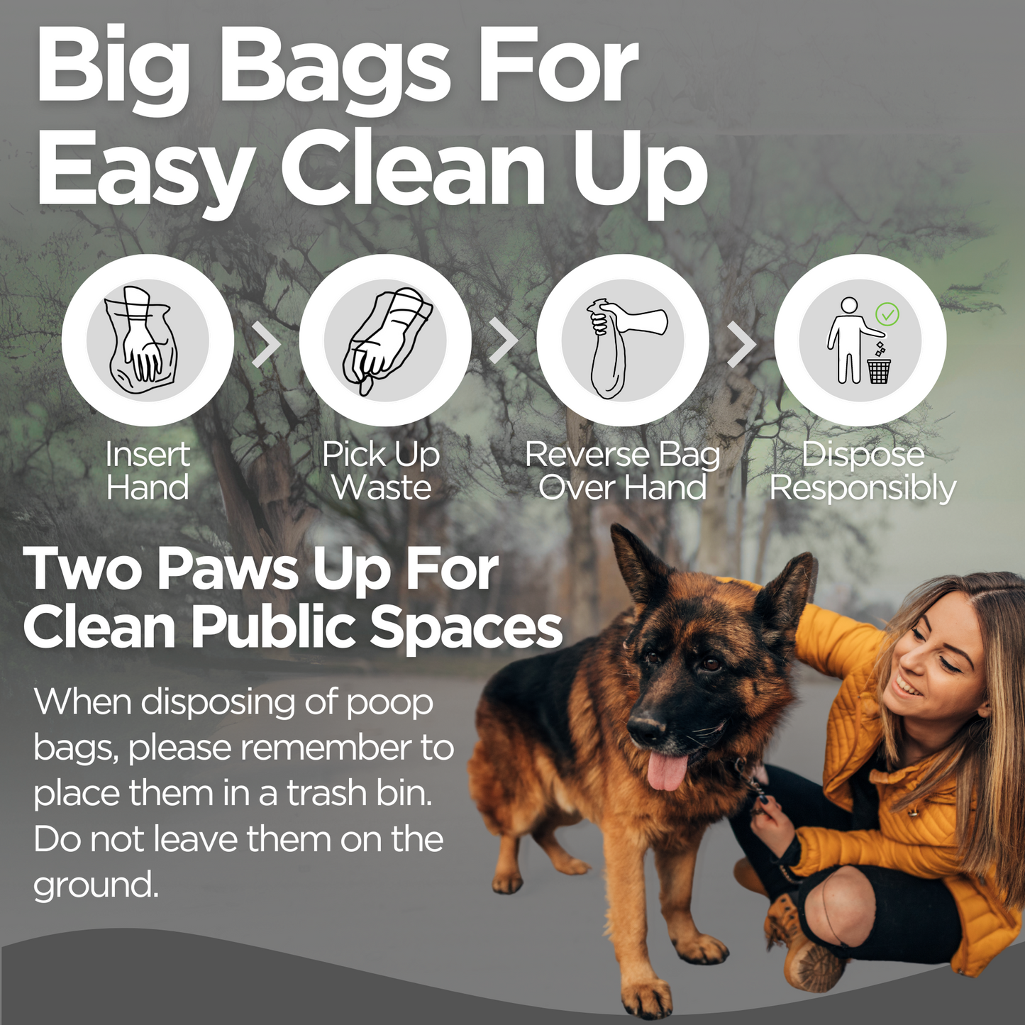 Bio-Based Dog Waste Bags (Headers)